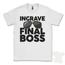 INGRAVE FINAL BOSS T-SHIRT funny xmas gift essex herongate ingrave brentwood