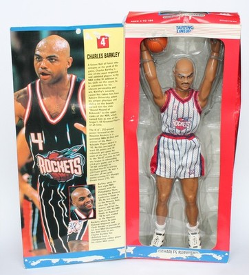Charles Barkley - Houston Rockets XXL Figur 40 cm NBA Starting Lineup 1997