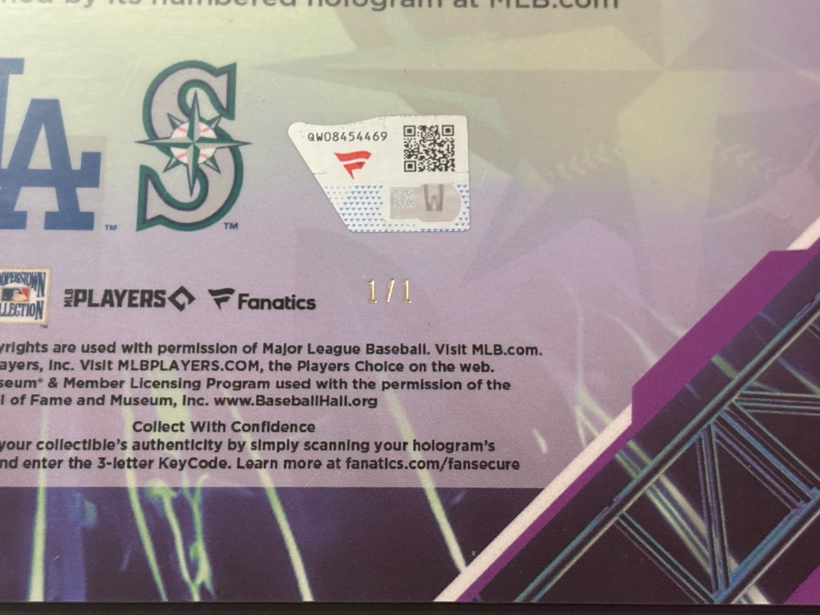 SHOHEI OHTANI ICHIRO YAMAMOTO (+BOWMAN RC) 1/1 AUTO FANATICS EMANATE PSA/DNA view 4