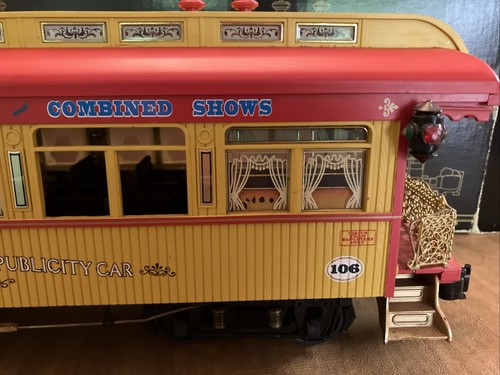 Aristo Craft Trains /Sierra Style Passenger Car Circus # 106 Midway - Picture 10 of 23