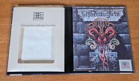 Shadowgate Mindscape Icon  Amiga PC Big Box Game Complete CIB Book Binder 1987