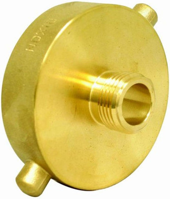 Bon Tool 84-638 Brass Hydrant Adapter Gold 