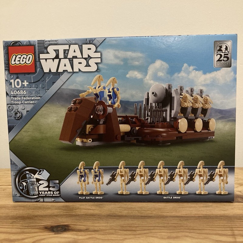 LEGO 40686 Trade Federation Troop Carrier  New and Sealed