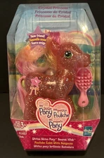 NEW My Little Pony Crystal Princess Divine Shine Pony Secret Wish Pink Glitter