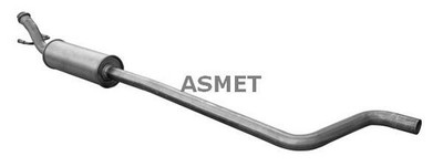 Centre Muffler ASMET 09.113