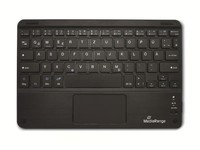 Mediarange Funk-Tastatur MROS130, Touchpad, Qwertz, Schwarz