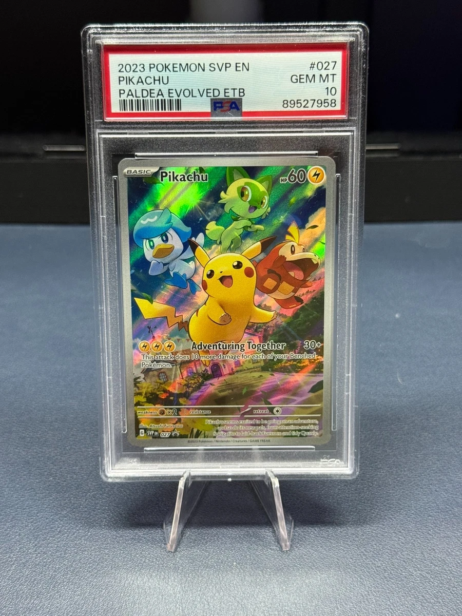 Pokémon TCG Grade 10 Pikachu Individual Collectible Card Game