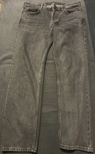 Zara Jeanshose In Grs L Grau