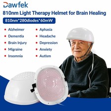 810nm Brain Helmet LED Therapy for Neurodegenerative Disease Alzheimer Parkinson