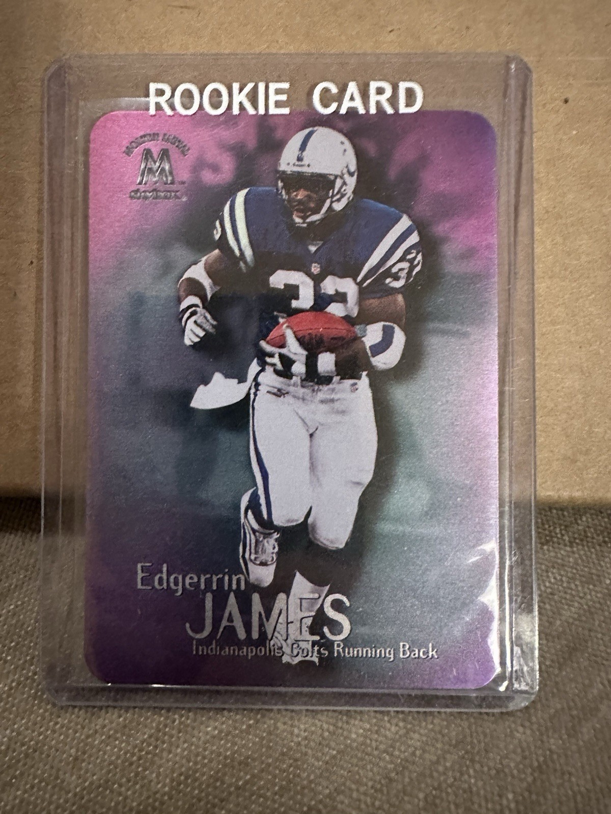 2000 Skybox Molten Metal Edgerrin James Rc Die Cut #137 Colts (RB)