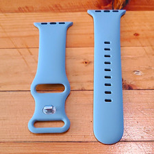Gray / light Gray Silicone Sport Strap Band Replacement for Apple Watch