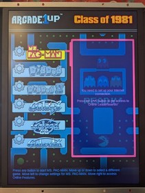 Class Of 81 Deluxe (Ms Pacman/Galaga) 12 game Arcade1up PCB,Ribbon Cable,Encoder