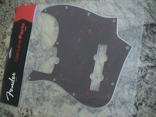 FENDER JAZZ BASS 4-PLY PICKGUARD TORTOISE SHELL 10-HOLE 099-2157-000 NEW 