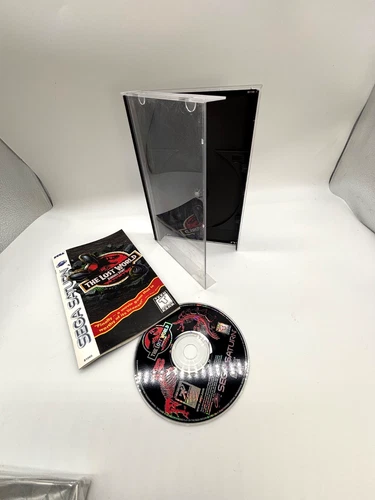 Sega Saturn The Lost World Jurassic Park - Complete - TESTED!!