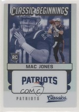 2021 Panini Classics Classic Beginnings Silver Mac Jones #CB-MJ 07rd