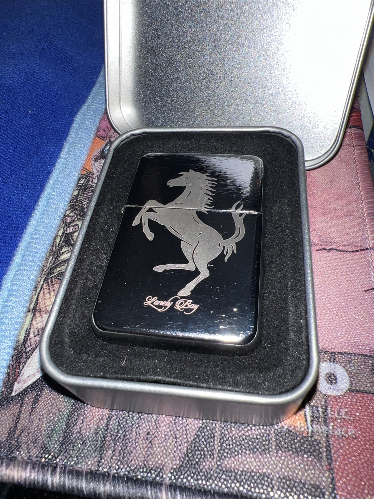 G59 Records Lonely Boy Cowboy Killer Zippo Lighter *New