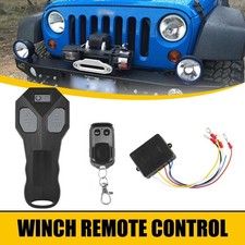 Dc12v Wireless Winch Remote Kit Control Fits Car Jeep Atv Warn Ramsey Superwinch