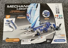 Clementoni Mechanics Laboratory Trimaran and Watercraft Set 2 Models 8+Y *Open*