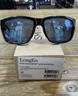 New Men's Smith Longfin ChromaPop Blue Mirror Polarized Sunglasses Black Cat 3