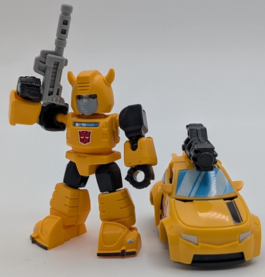 Blokees Transformers Defender Version 2 Bumblebee Robot & Vehicle