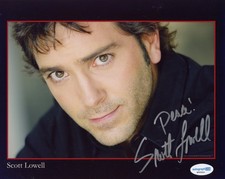 Scott Lowell "Queer as Folk" AUTOGRAPH Signed Autographed 8x10 Photo ACOA