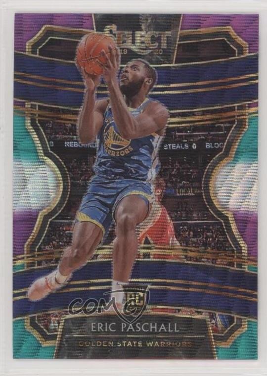2019-20 Panini Select Concourse Tri-Color Prizm Eric Paschall #12 01pf