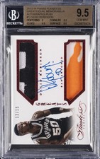 2013-14 FLAWLESS GREATS DUAL PATCH AUTO RUBY DAVID ROBINSON /15 BGS 9.5 AUTO 10