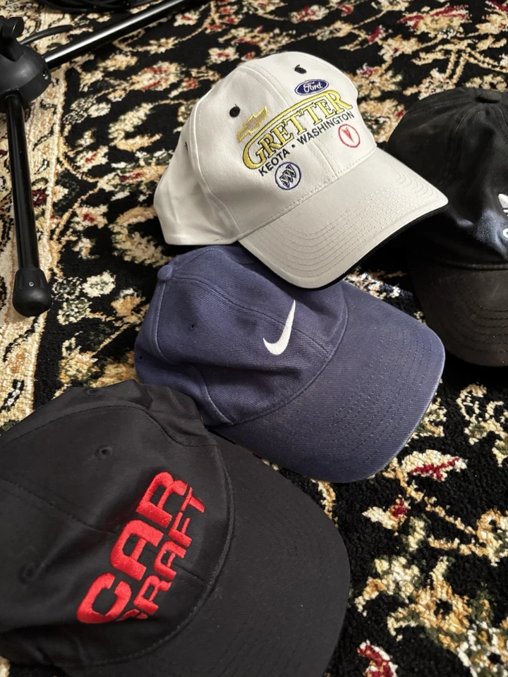 Lote de 7 gorras vintage para hombre mixtas SnapBack y marcas mixtas ajustables Foto 4 de 4