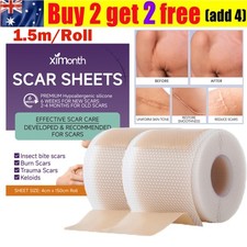 MEDICAL GRADE Scar Re-moval Tape Silicone Scar Sheet Treatment Patch 1.5M