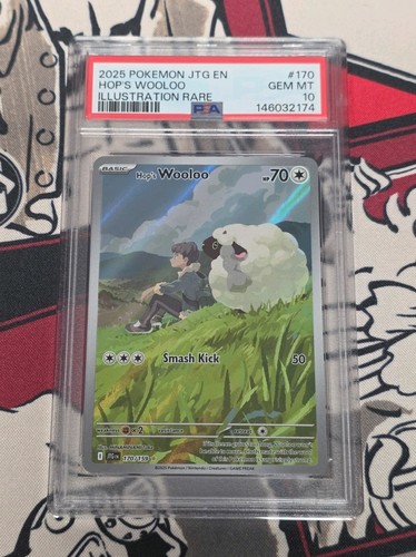 Hop's Wooloo graded PSA 10 for sale on eBay