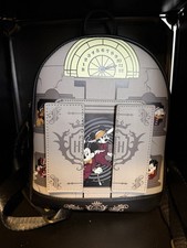 Mini Mochila Loungefly Torre del Terror Parques Disney 2022- Usada