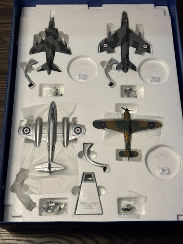 New Corgi AA99170 RAF 4 Piece Set No. 1 SQN Through The Ages 1/72 Diecast Set