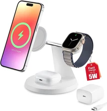 3 in 1 Wireless Charging Station for Apple Device: Fast Charging Station