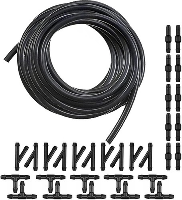 #ad #ad Universal Washer Fluid Hose with 30 Hose Connectors Windshield Washer Hose K $14.99