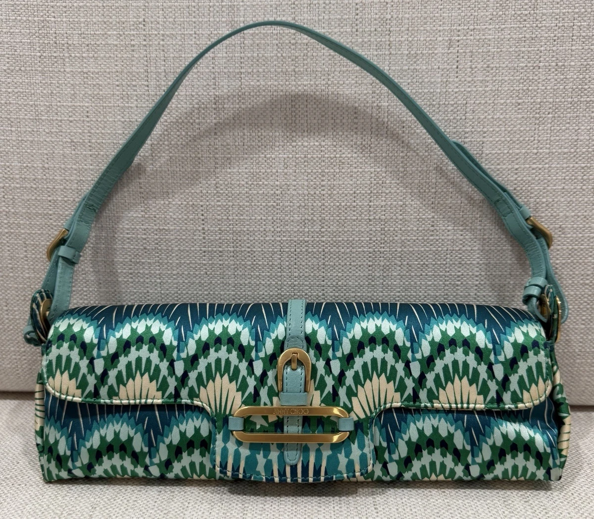 JIMMY CHOO ダークグリーン トートバッグ Jimmy Choo Green Bags & Handbags for Women for sale | eBay
