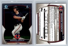 2023 Bowman Draft #BDC-69 Brandon Winokur Chrome