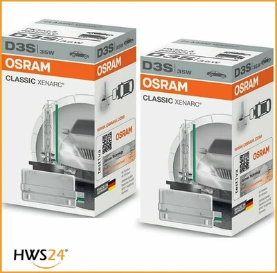 OSRAM D3S CLASSIC XENARC CLC Xenon Brenner Scheinwerfer Lampen für VW NEU - Bild 1 von 3