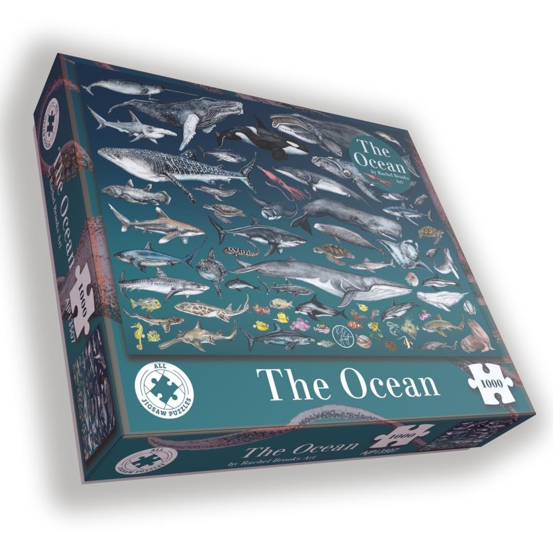 Ocean 1000 Piece Jigsaw Puzzle – Detailed Marine Artwork – All Jigsaw Puzzles UK