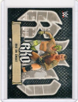 2021 Topps WWE #RKO-7 RKO on GMOAT RKO