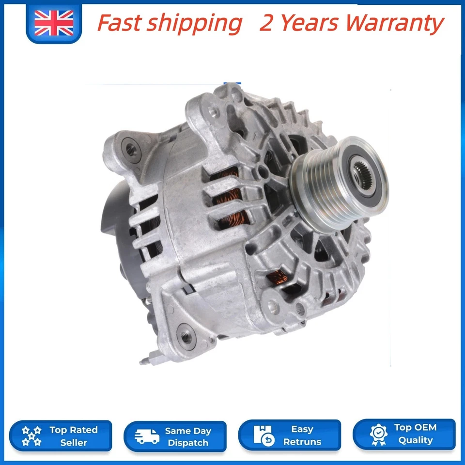 Alternator For Audi Skoda Seat VW (including Stop-Start) 1.4 2.0 TDi 2012-2018 - Image 3 of 4