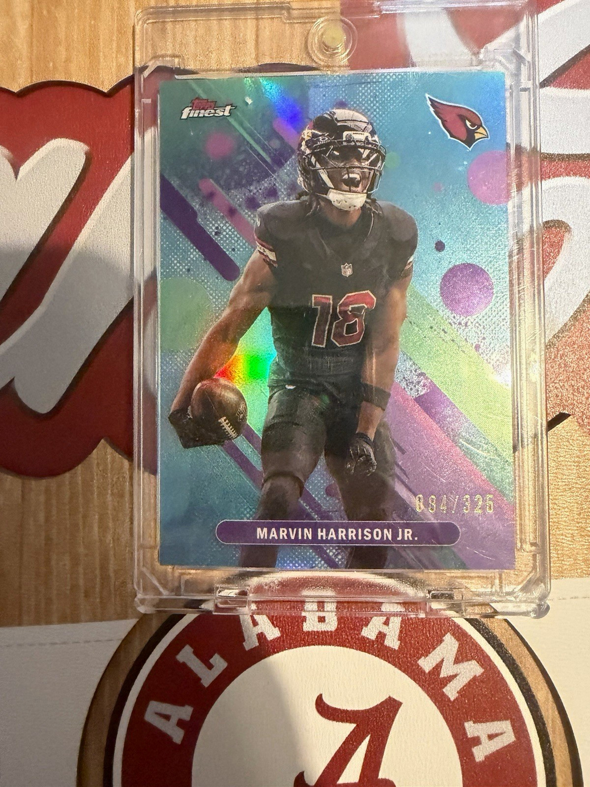 Topps 2025 Finest Marvin Harrison Jr. Cardinals Finest Performance #80 /325