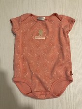 Vintage Carter's Classics 3-6 Months Pink All About a Bear Bodysuit Embroidered
