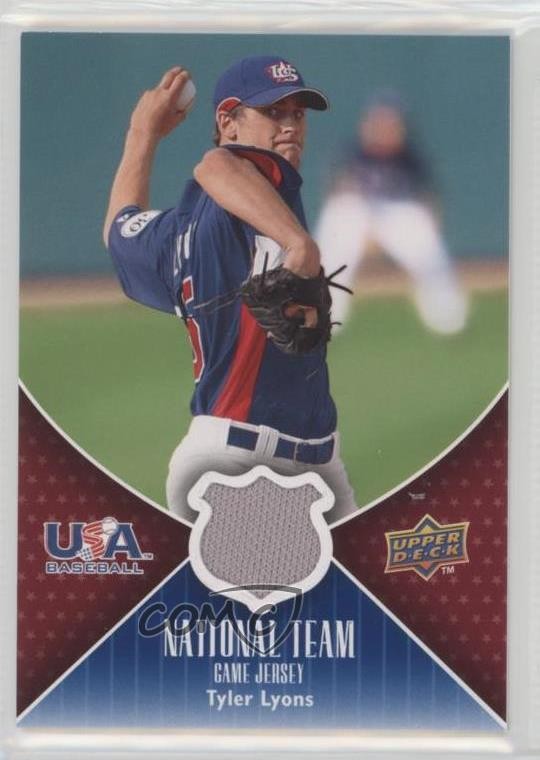 2009 Upper Deck USA National Team Game Jersey Tyler Lyons #USA-TL 1k5