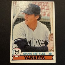 1979 TOPPS GRAIG NETTLES #460 NEW YORK YANKEES