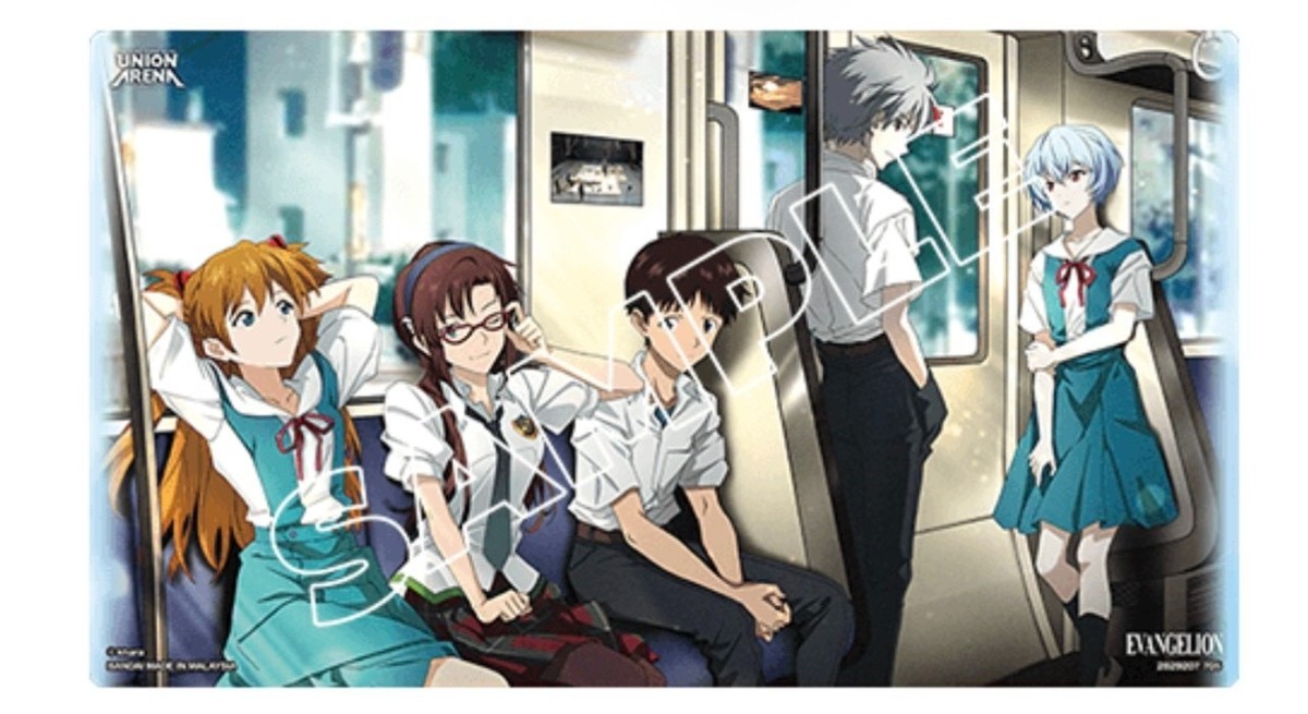 PSL UNION ARENA Playmat & Card Set Evangelion: New Theatrical