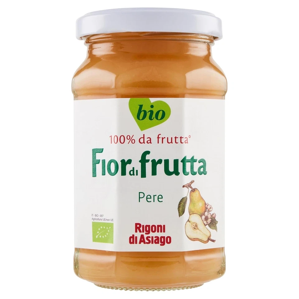 Fiordifrutta Pera Orgánica Spread, 8,82 OZ - Paquete de 6 Foto 2 de 2