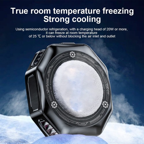 Refroidisseur Téléphone Efficace avec RGB et Engrenages de Refroidissement Ré - Photo 12 sur 14