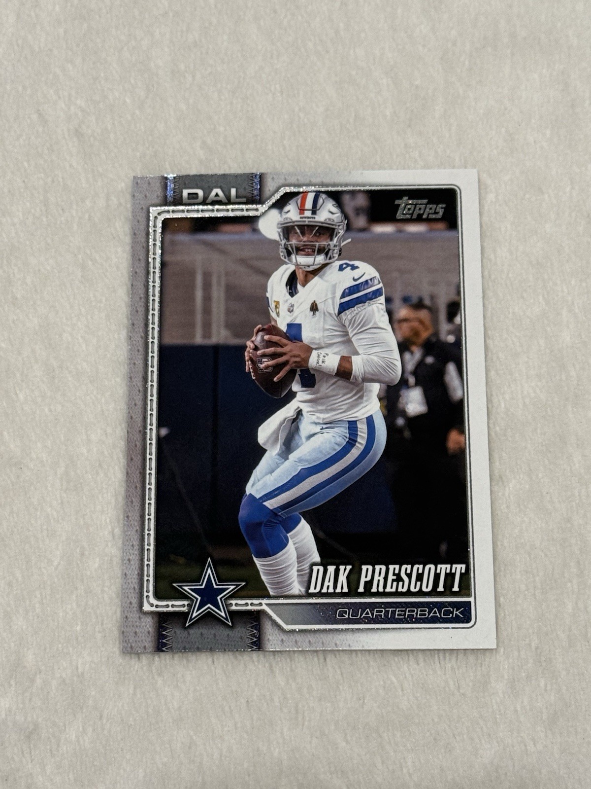 F-Cancer Error card 2026 Topps Flagship  - Dak Prescott #53