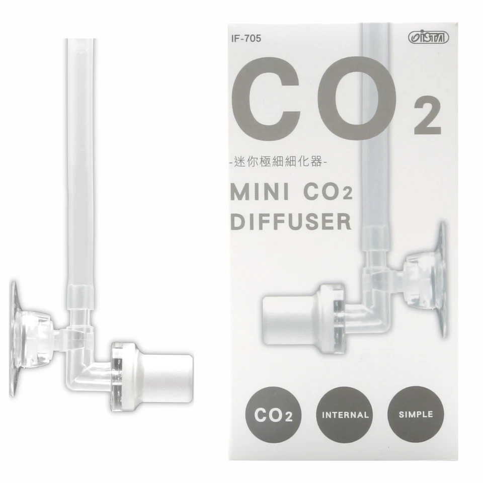 Finest-Filters Mini Keramik CO2 Diffusor. Kompakter Blasenzähler & Feindiffusor