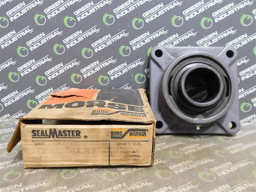 USED Sealmaster SF-39 Four Bolt Flange Ball Bearing Unit 2.4375in Bore 2-7/16in